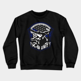 K-9 Unit - Police Unit - German Shepherd Crewneck Sweatshirt